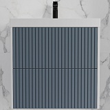 Style Line Тумба под раковину Стокгольм 60 подвесная графит софт